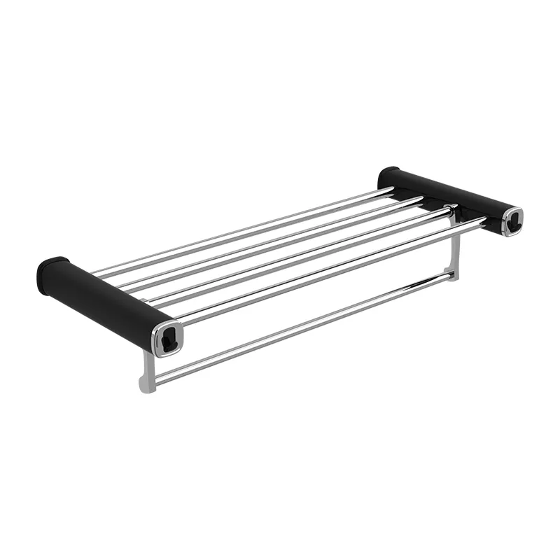 TOWEL SHELF LA FONZA TRLF0122-G60101 BLACK